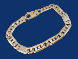 Zware brede 14 karaat Gouden Rolex Armband Rolexschakel