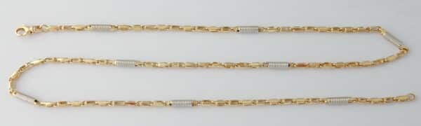 Lange 14 karaat Gouden Ketting Monte Carlo Schakel 62.5 cm - Afbeelding 4